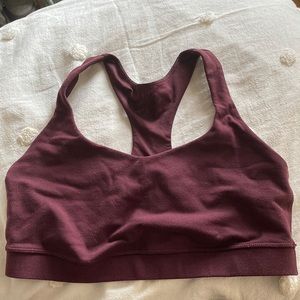 Lululemon maroon sports bra - size 6